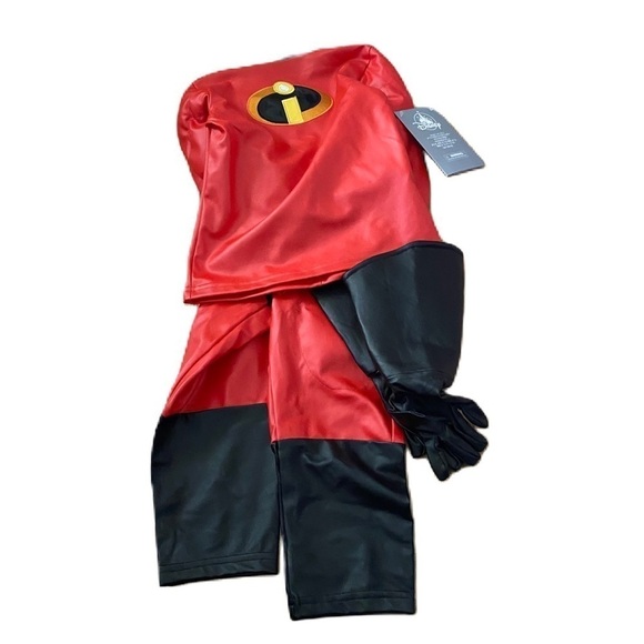 Disney Store Incredibles Costume Dash NEW Sz 3 Halloween Cruise Land World - Picture 1 of 7